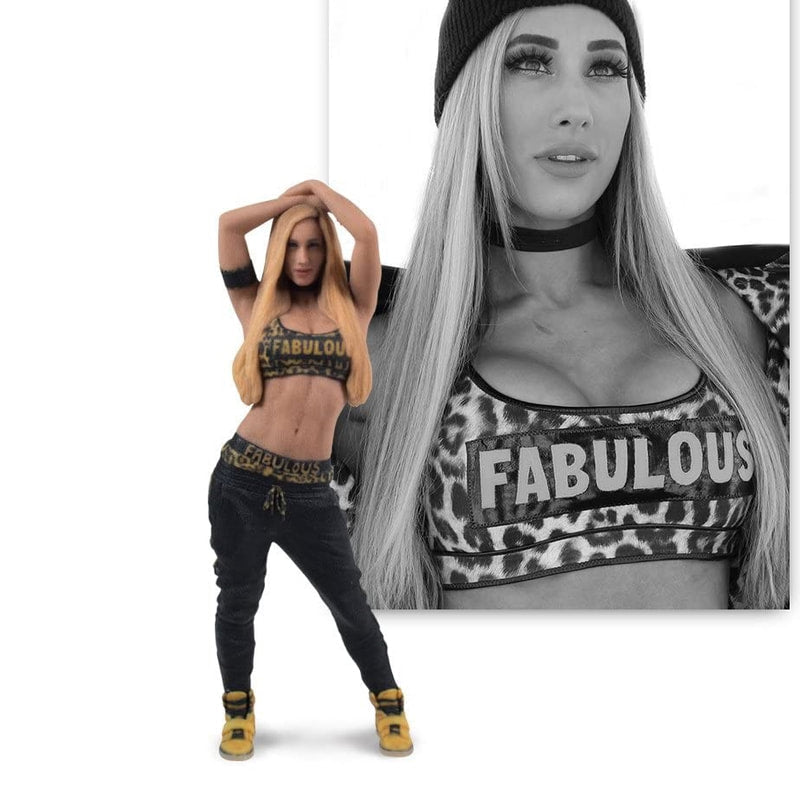 2017 WWE Staramba 3D Printed Statues Carmella