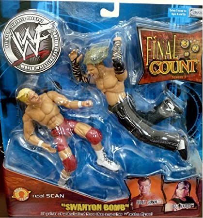 2002 WWF Jakks Pacific Final Count Series 3 "Swanton Bomb": Billy Gunn & Jeff Hardy