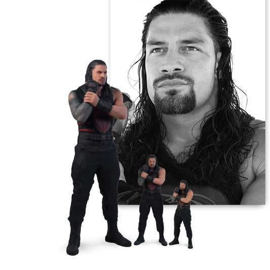 2017 WWE Staramba 3D Printed Statues Roman Reigns