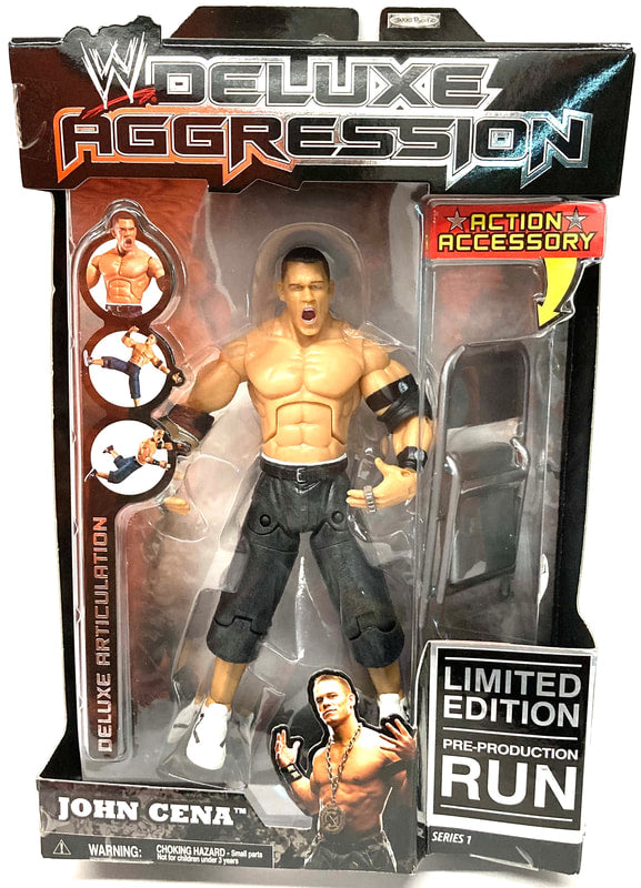 2005 WWE Jakks Pacific Deluxe Aggression Series 1 John Cena [Pre