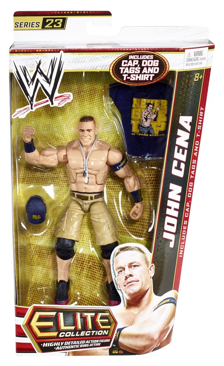 2013 WWE Mattel Elite Collection Series 23 John Cena – Wrestling