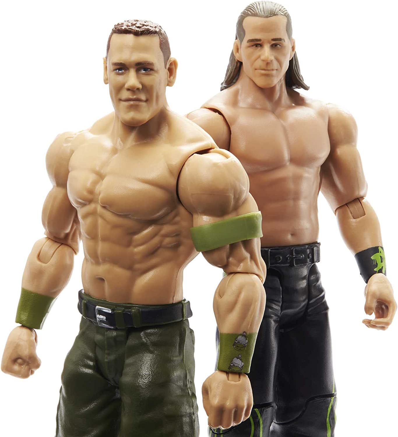2021 WWE Mattel Basic Championship Showdown Series 6 Shawn Michaels & John Cena