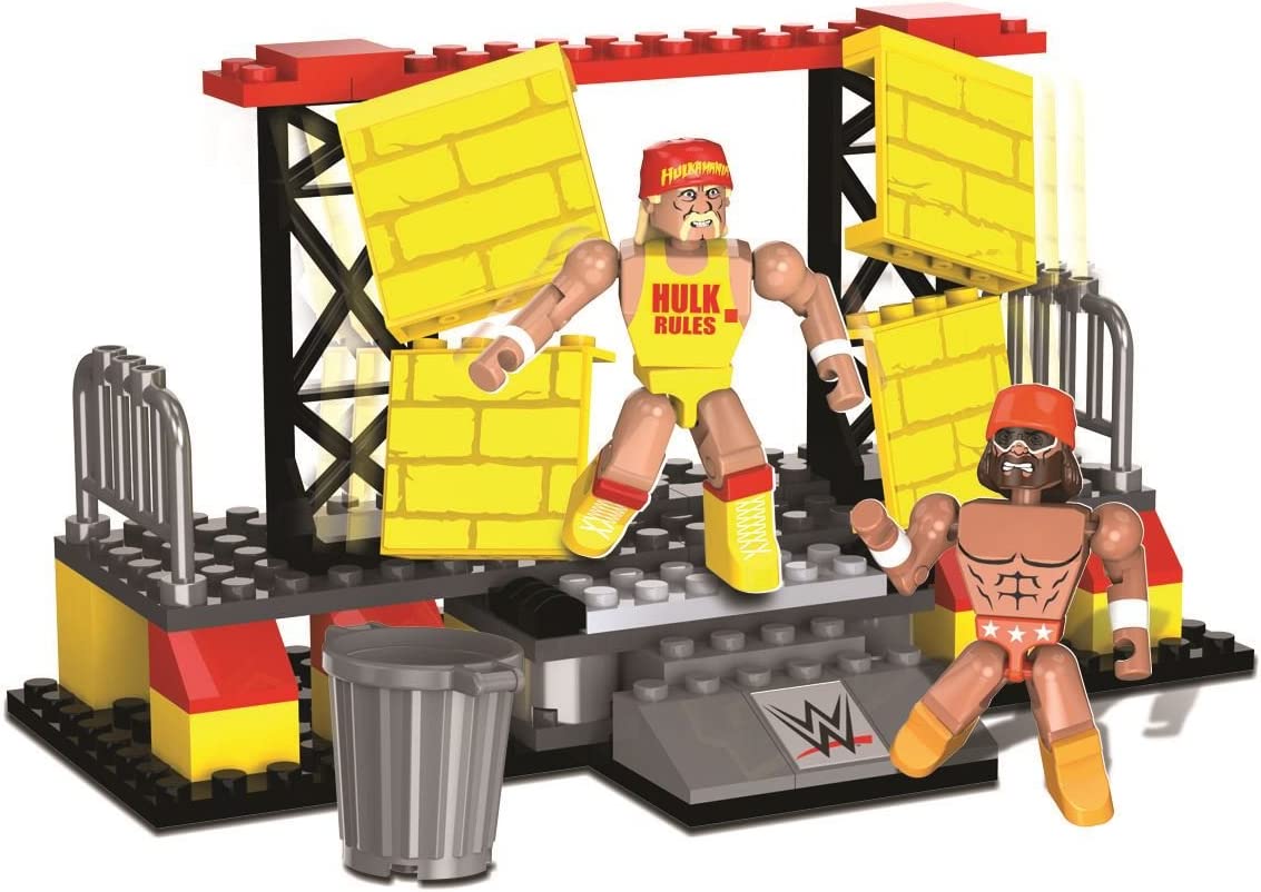 2015 WWE Bridge Direct StackDown Series 4 Hulk Hogan vs. Macho Man