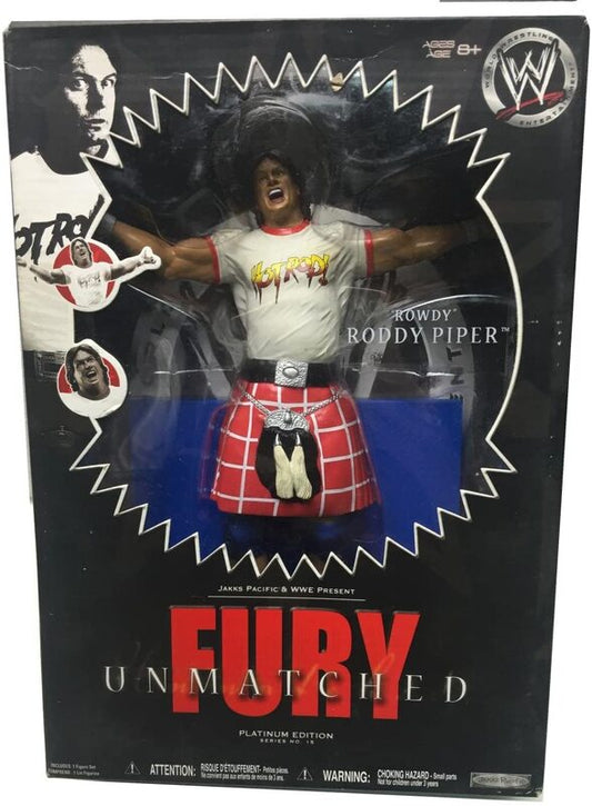 2008 WWE Jakks Pacific Unmatched Fury Series 15 Rowdy Roddy Piper