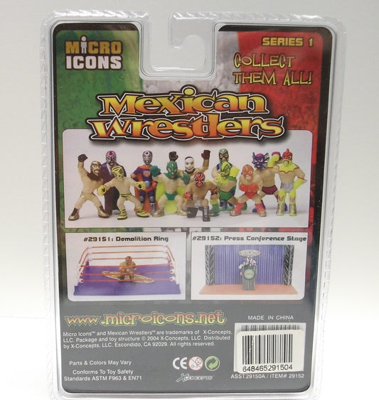 2004 X-Concepts Micro Icons Mexican Wrestlers Series 1 Press Conference Stage