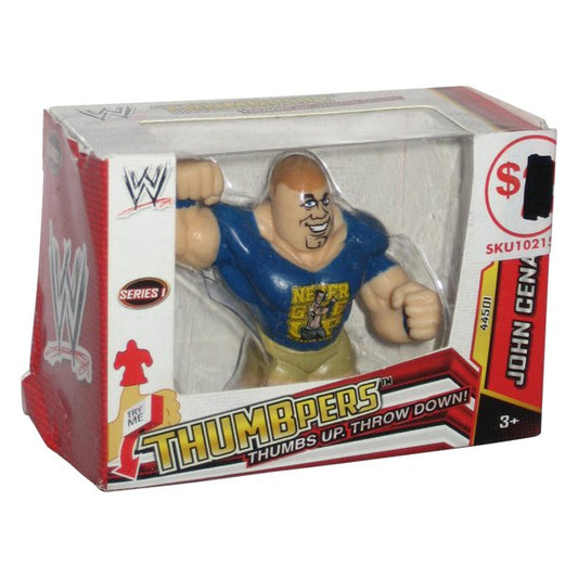 2013 WWE Wicked Cool Toys Thumbpers Series 1 John Cena [Boxed]