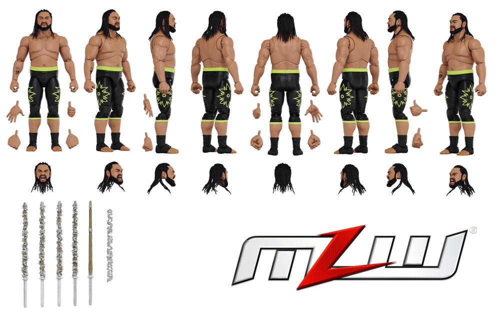 2024 MLW Boss Fight Studio Premium Series 1 Jacob Fatu