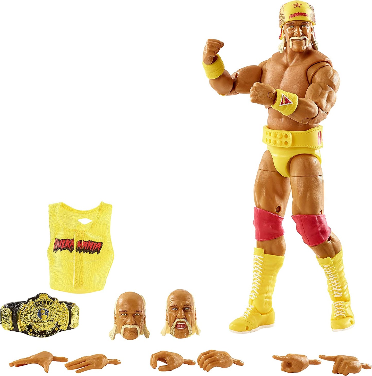 2021 WWE Mattel Ultimate Edition Fan Takeover Hulk Hogan [Exclusive, With Bandana On]