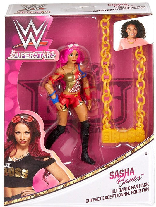 2017 WWE Mattel Superstar Fashions 6" Sasha Banks Ultimate Fan Pack