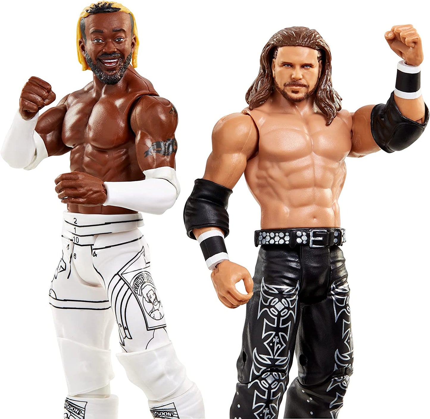 2021 WWE Mattel Basic Championship Showdown Series 4 John Morrison vs. Kofi Kingston