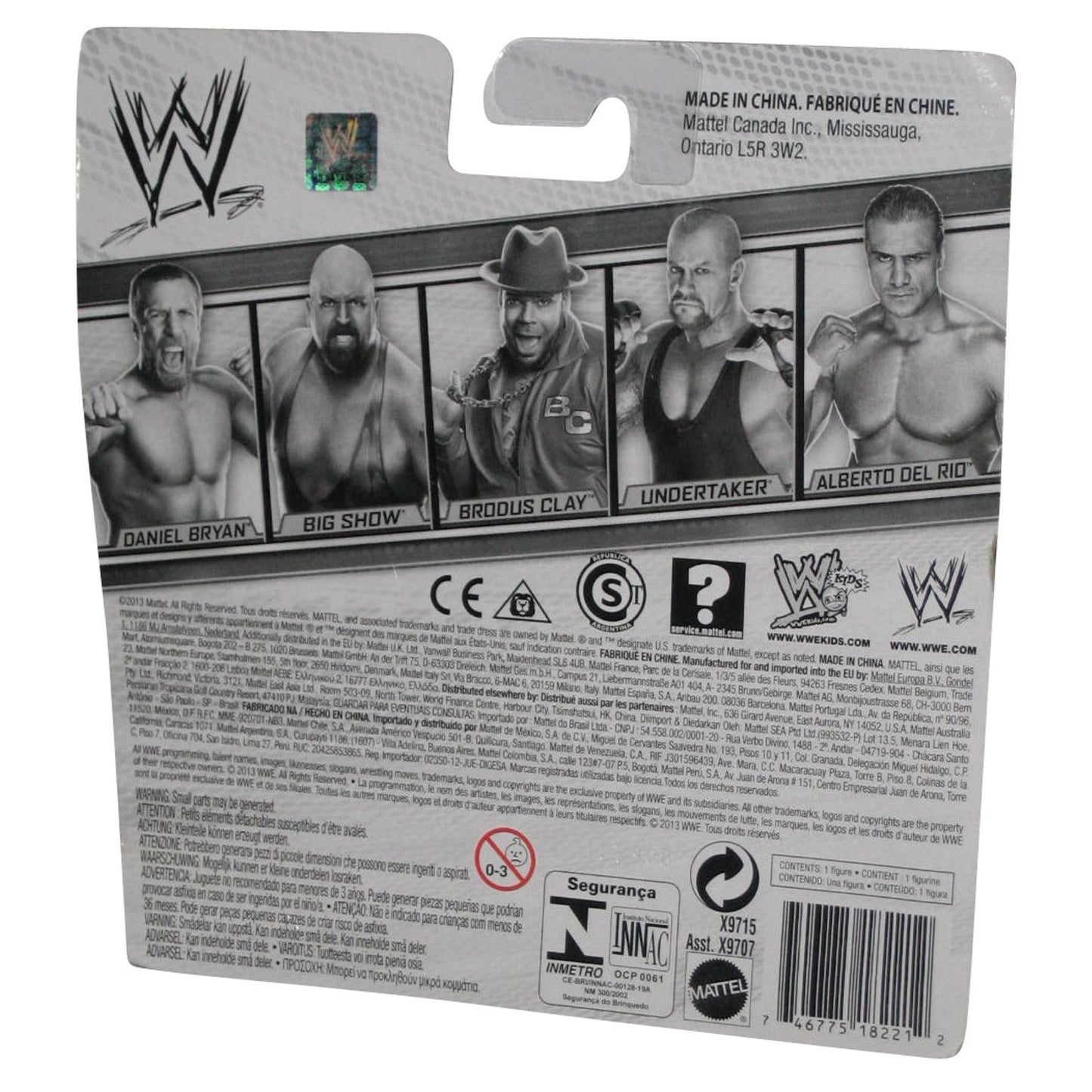 2013 Mattel WWE 3.75" Series 2 John Cena