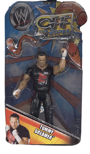 2008 WWE Jakks Pacific Ruthless Aggression Off the Ropes Series 12 Tommy Dreamer