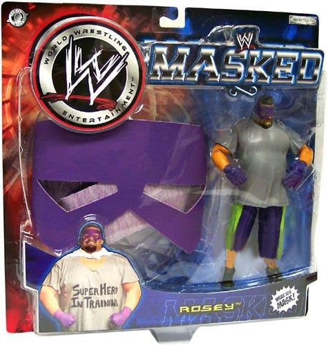 2004 WWE Jakks Pacific Ruthless Aggression Masked Rosey