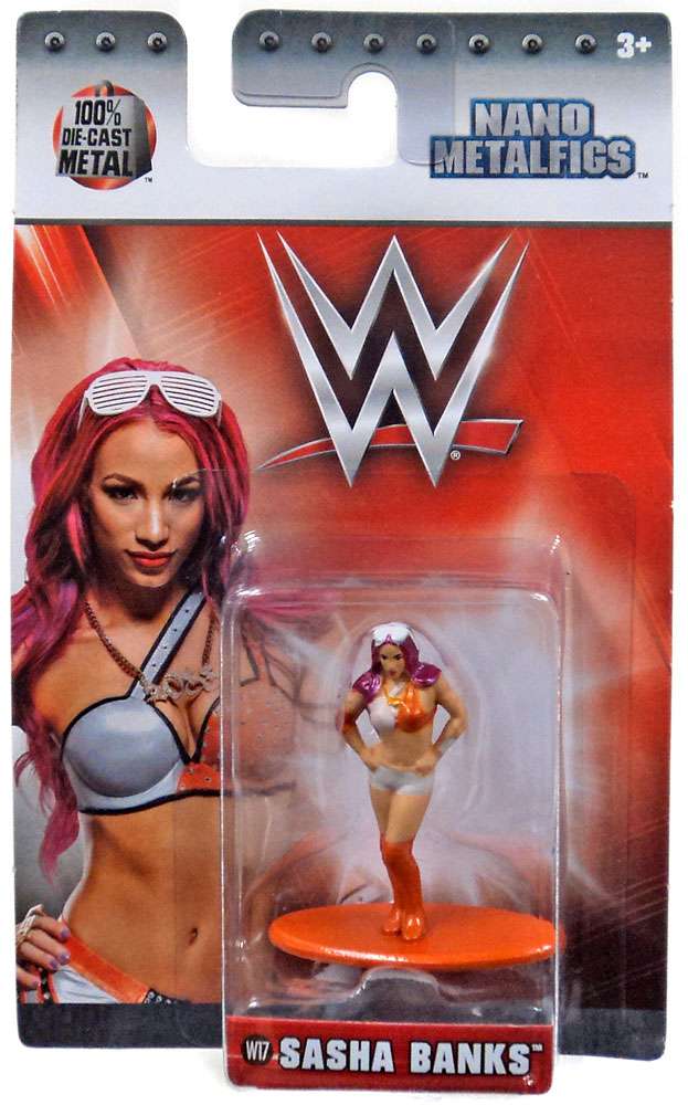 2017 WWE Jada Toys Nano Metalfigs Series 2 Sasha Banks