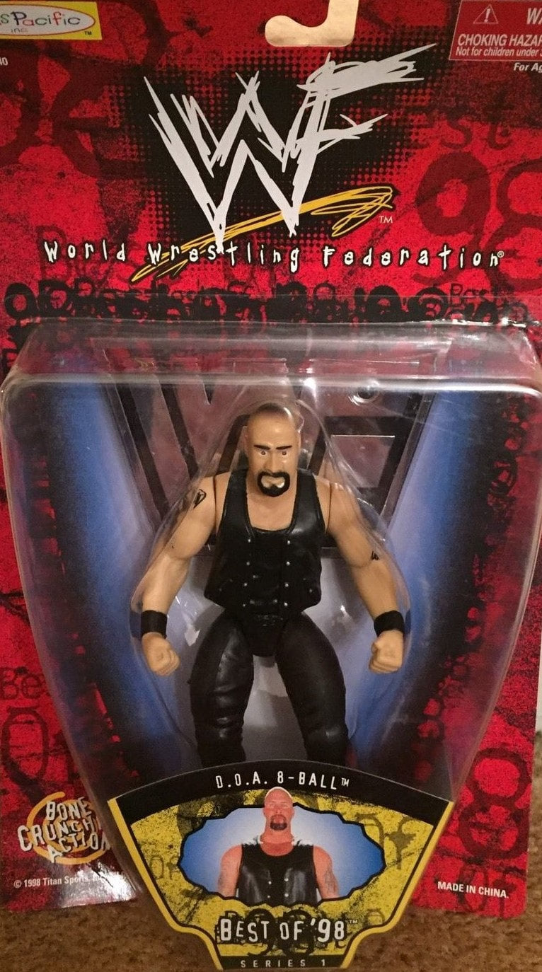 1998 WWF Jakks Pacific Best of 1998 Series 1 D.O.A. 8-Ball