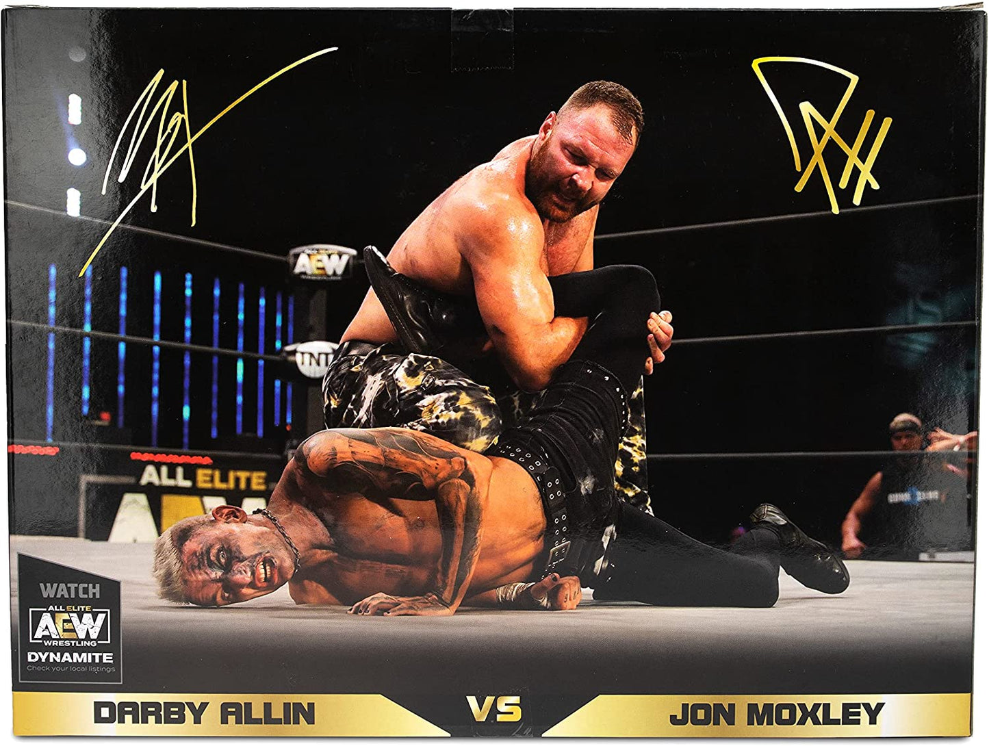 2021 AEW Jazwares Unrivaled Collection Amazon Exclusive Jon Moxley vs. Darby Allin Rivals Pack