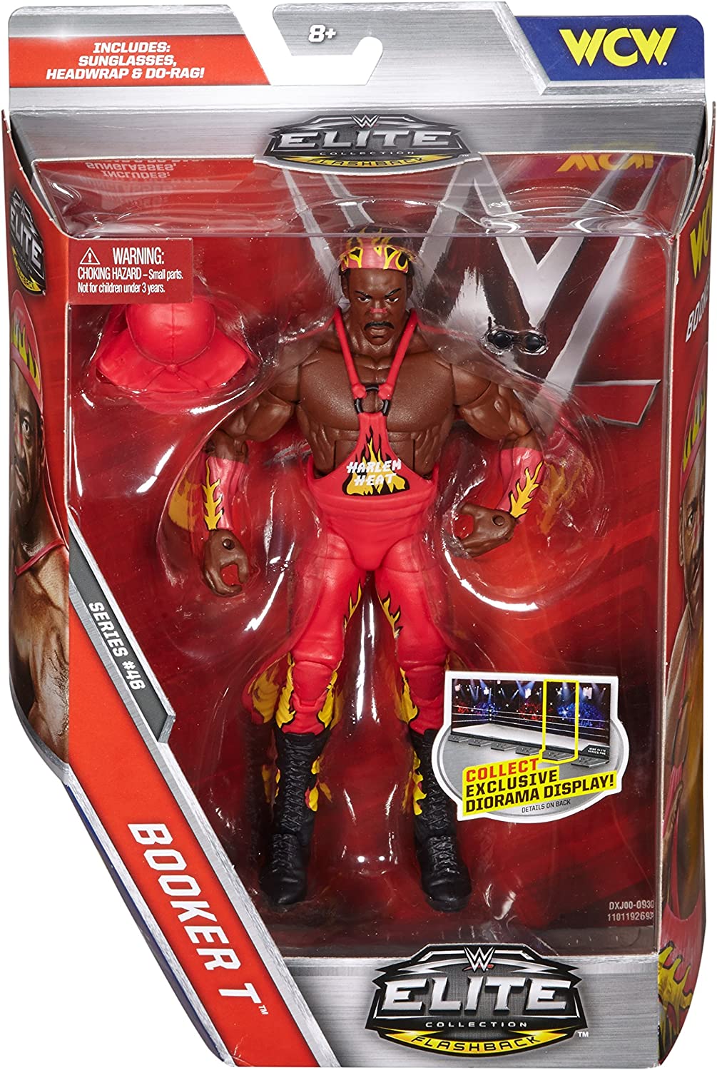 WWE Booker T Best of Ruthless Aggression Elite Collection Action Figure  with Accessory