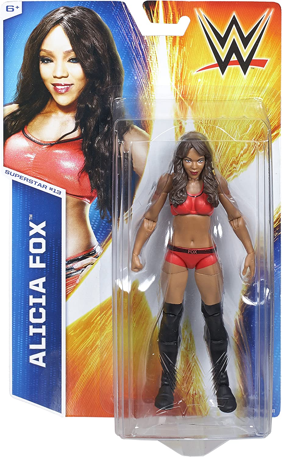 2015 WWE Mattel Basic Series 47 #13 Alicia Fox – Wrestling Figure