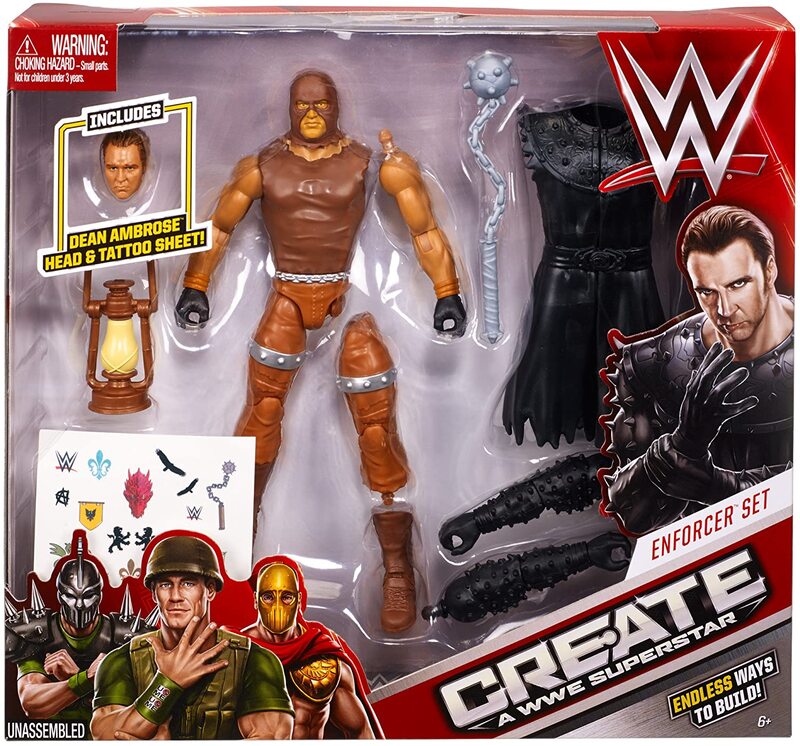 2016 WWE Mattel Create a WWE Superstar Series 2 Enforcer Set