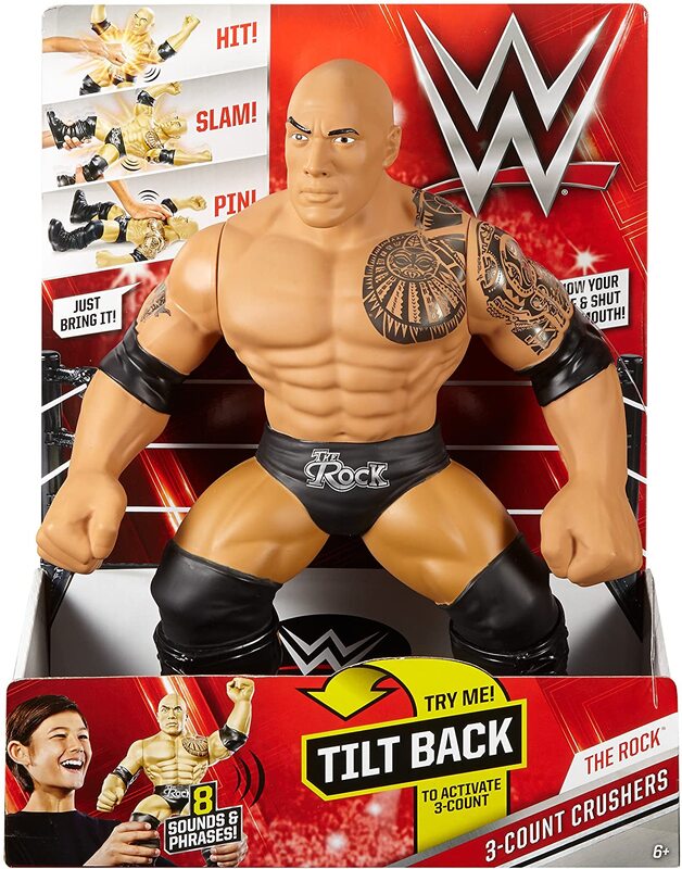2016 WWE Mattel 3-Count Crushers The Rock