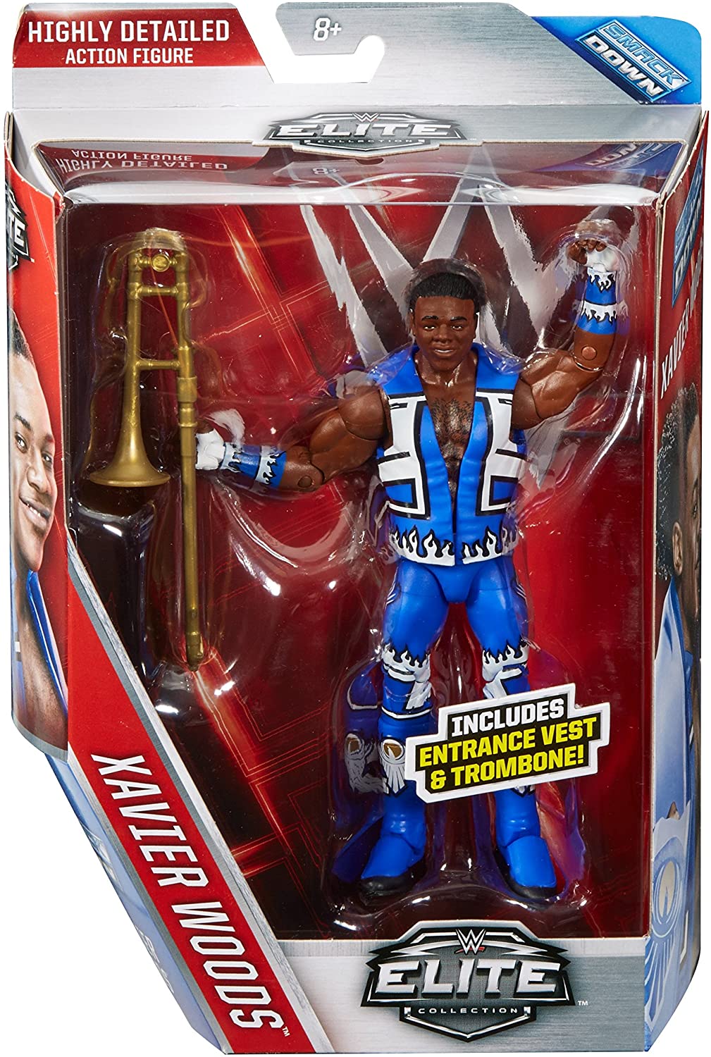 2016 WWE Mattel Elite Collection Series 42 Xavier Woods