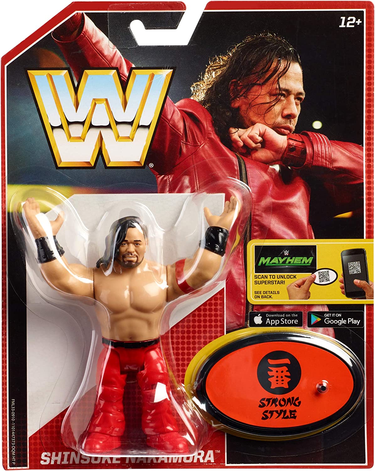 2018 WWE Mattel Retro Series 6 Shinsuke Nakamura – Wrestling