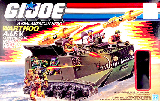 1988 Hasbro GI Joe Warthog Driver Sgt. Slaughter [v3]