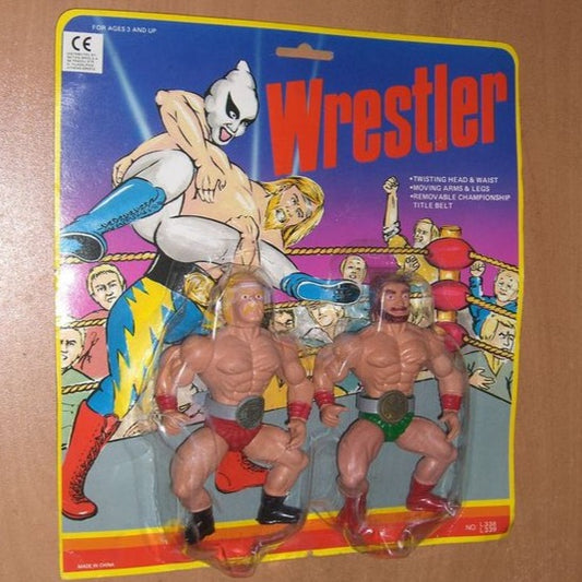 Wrestler Bootleg/Knockoff 2-Pack: 339/6 & 339/11 [Hulk Hogan]