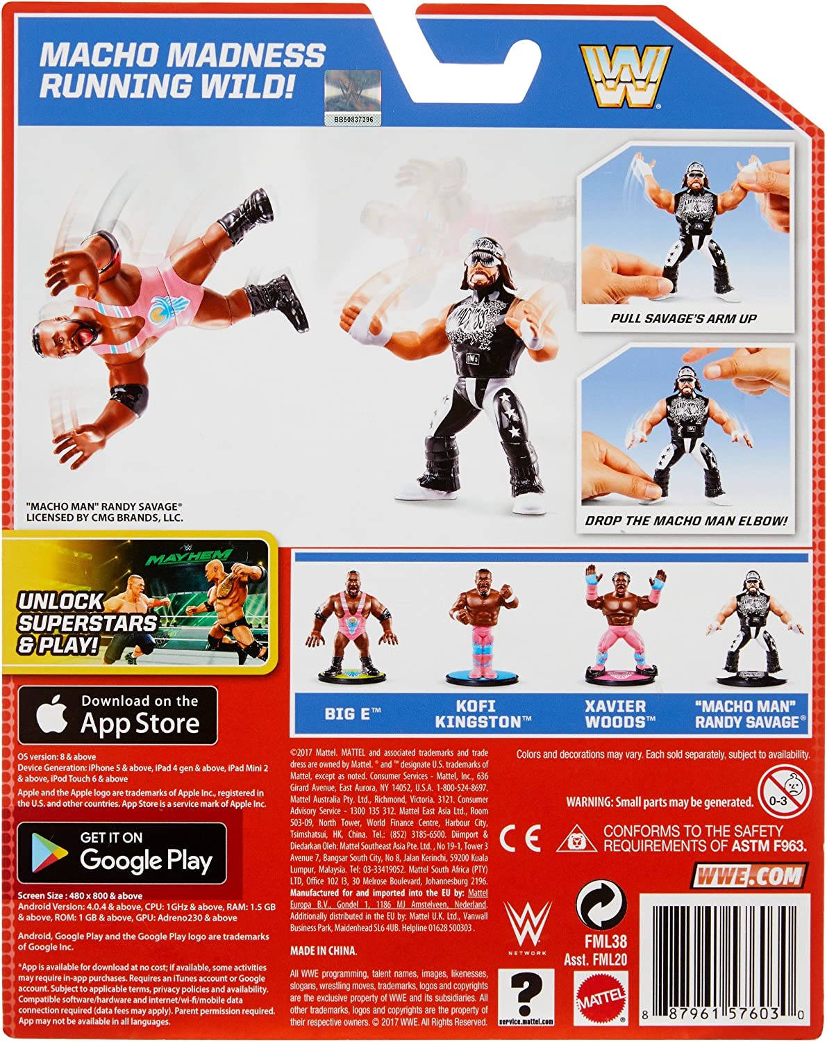 2017 WWE Mattel Retro Series 5 "Macho Man" Randy Savage