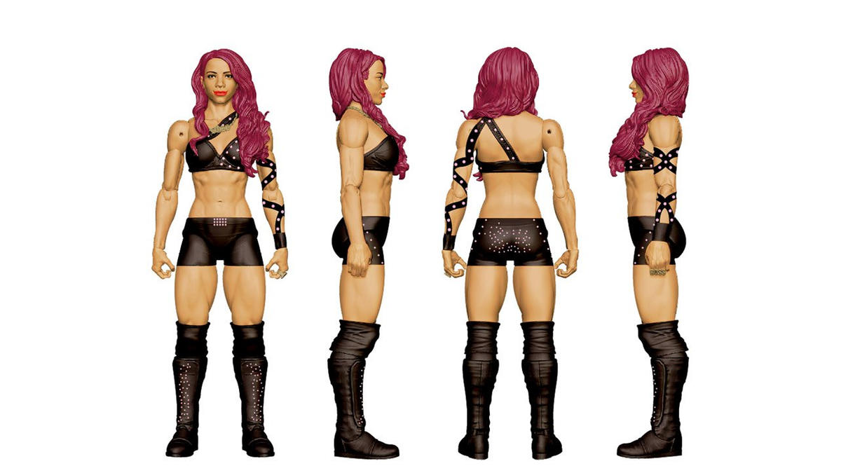 2016 WWE Mattel Basic Series 59 Sasha Banks