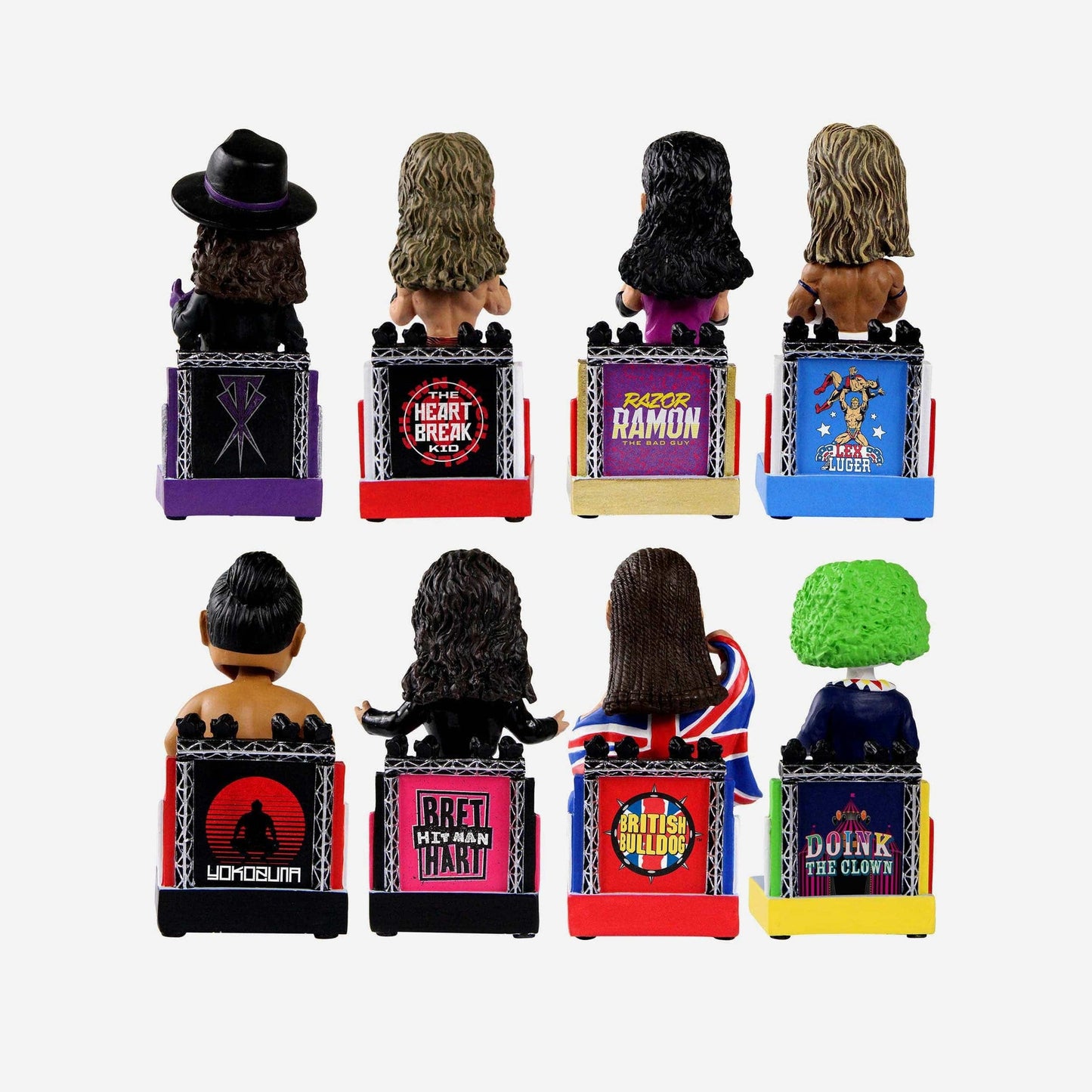 2022 WWE FOCO Mini Bobbleheads Commemorative 1990's New Generation Mini Bobble Set