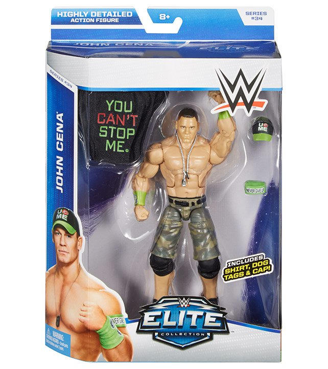2015 WWE Mattel Elite Collection Series 34 John Cena – Wrestling