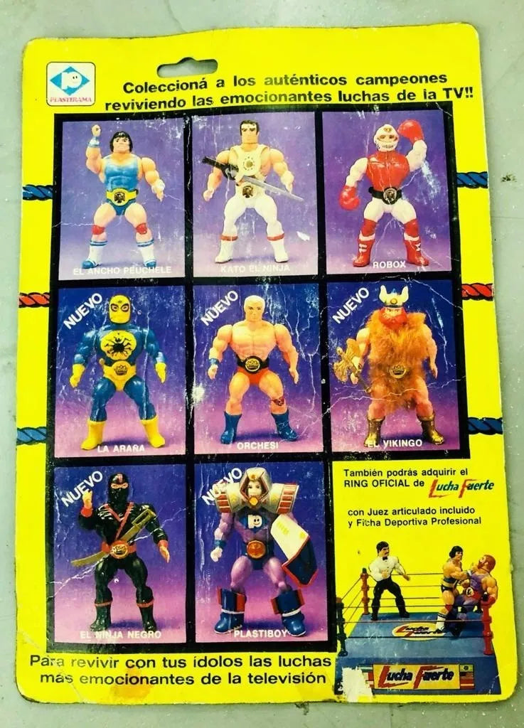 1988 Plastirama Lucha Fuerte El Reptil Verde