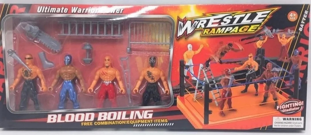 Wrestle Rampage Blood Boiling Bootleg/Knockoff Box Set