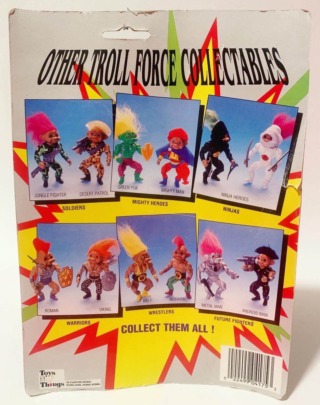 1992 Toys 'n' Things Troll Force Wrestler: Big T