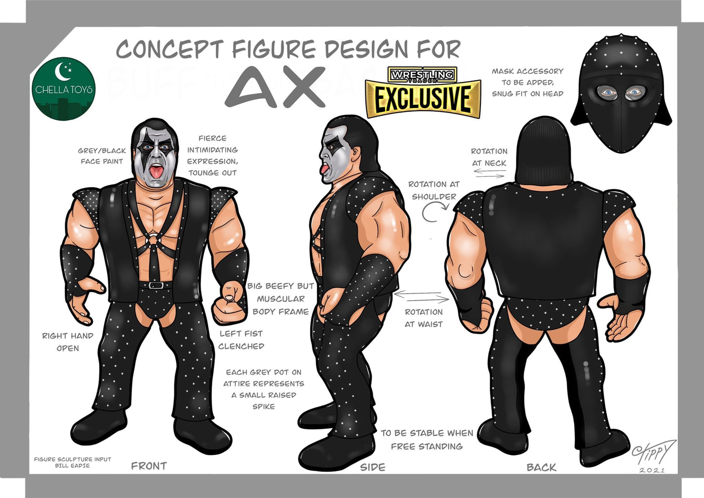 2024 Epic Toys Wrestling Megastars 2-Pack: Demolition