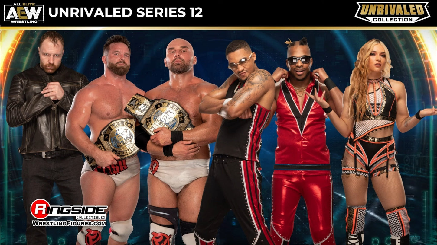 2023 AEW Jazwares Unrivaled Collection Series 12 #107 Isiah Kassidy