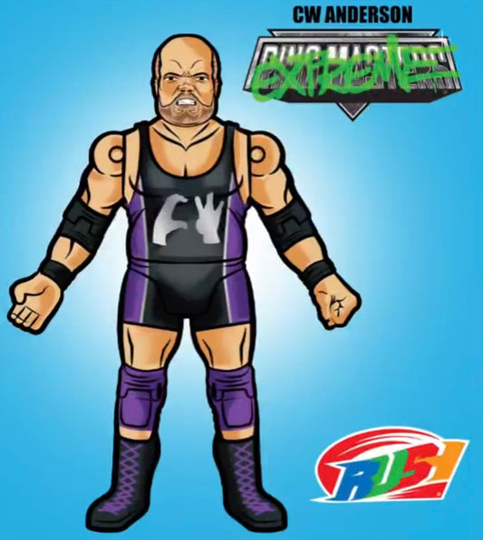 Unreleased Rush Collectibles Extreme Ring Masters CW Anderson