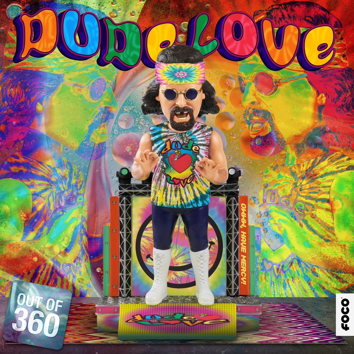 2023 WWE FOCO Bobbleheads Limited Edition Dude Love
