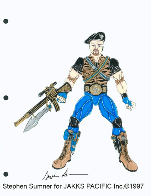 1998 WWF Jakks Pacific S.T.O.M.P. Series 1 Stone Cold Steve Austin