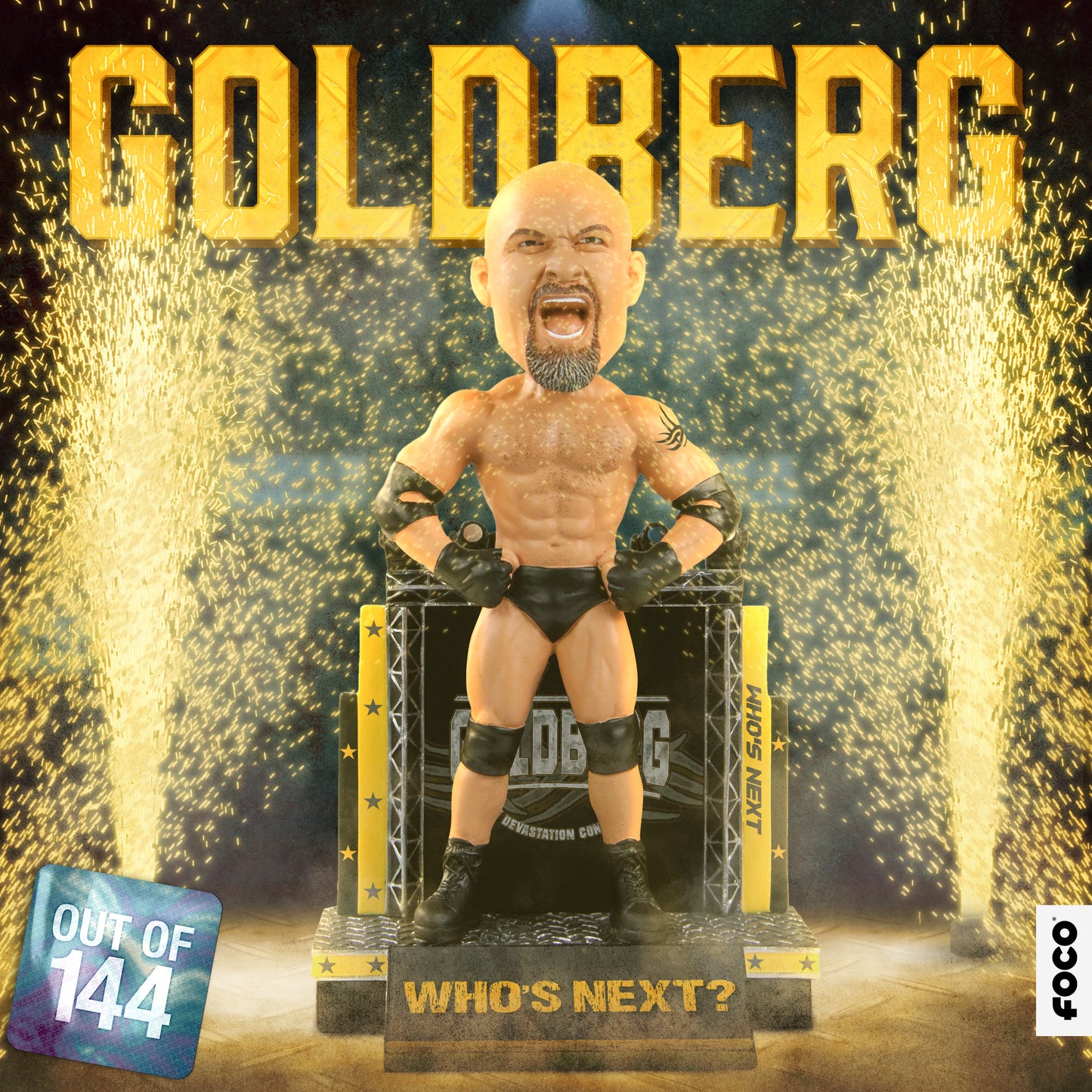 2023 WWE FOCO Bobbleheads Limited Edition Goldberg