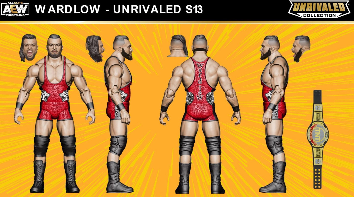 2023 AEW Jazwares Unrivaled Collection Series 13 #121 Wardlow