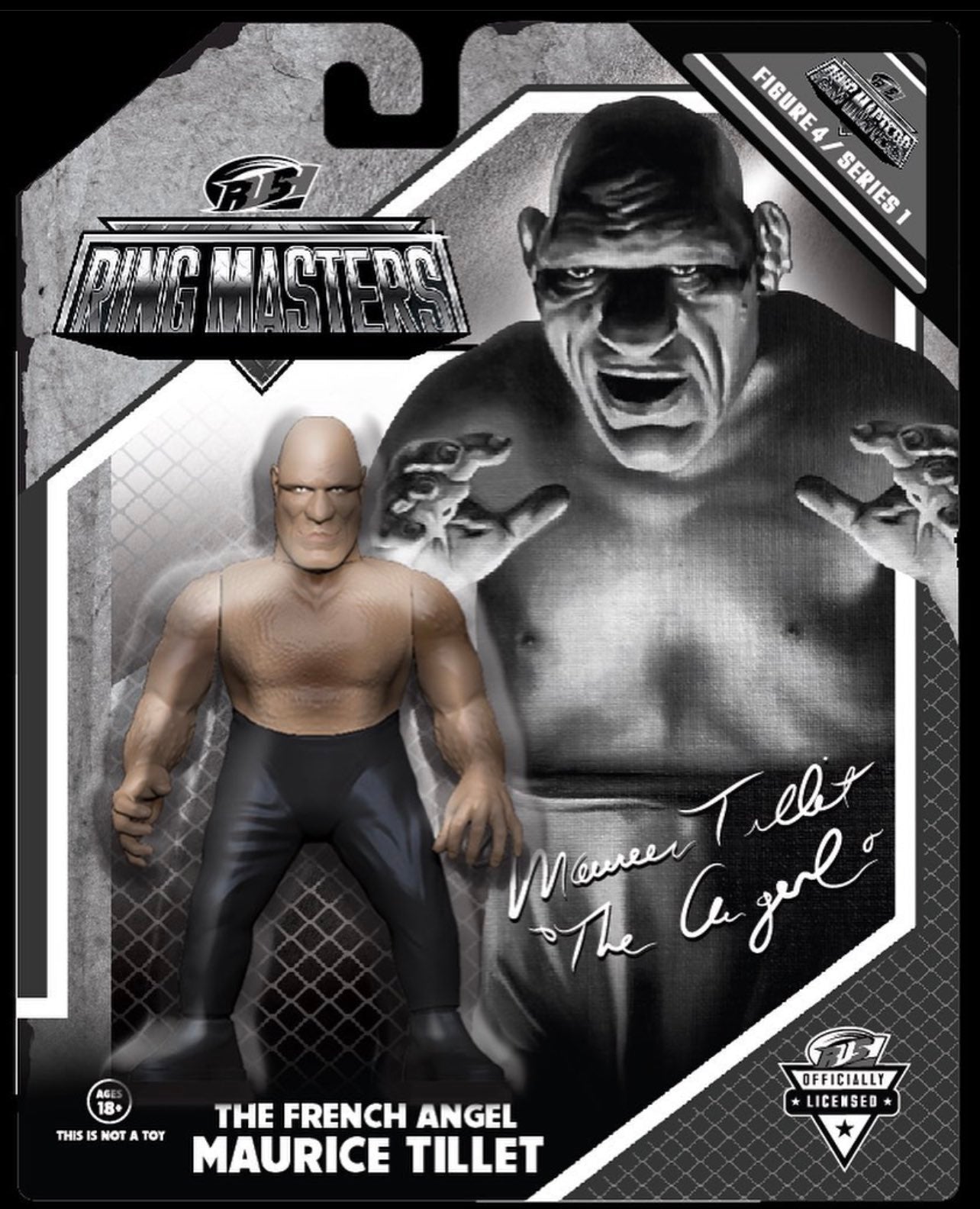 Rush Collectibles Ring Masters Series 1 "The French Angel" Maurice Tillet