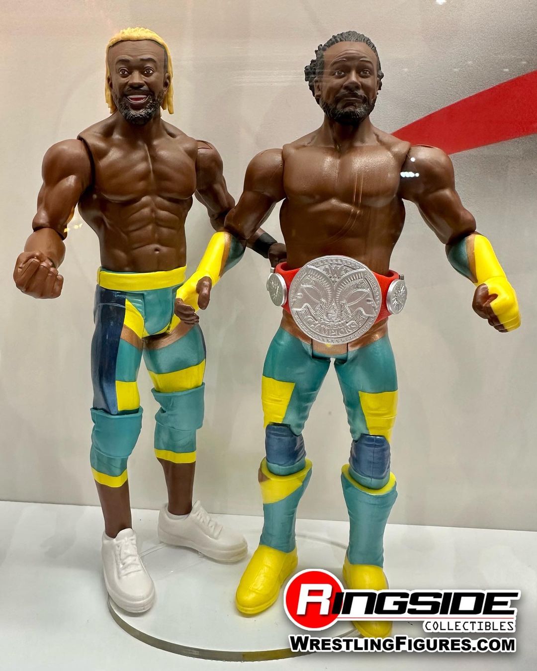 2023 WWE Mattel Basic Championship Showdown Series 13 New Day: Xavier Woods & Kofi Kingston