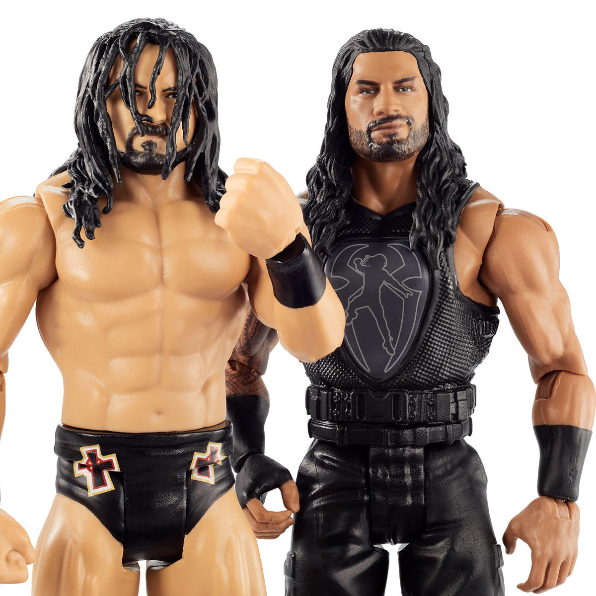 2020 WWE Mattel Basic WrestleMania 36 Drew McIntyre vs. Roman Reigns