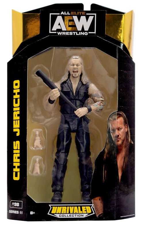 Action Figure AEW Chris Jericho – Unrivaled Series 1B Variant, 16,5 Cm, Jazwares