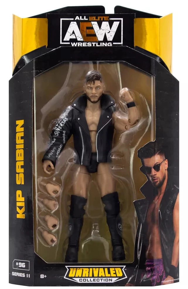 AEW シリーズ11 フィギュア 限定 日本未発売 新品 ジャズウェア IBb2 2022 AEW Jazwares Unrivaled Collection Series 11 #96 Kip Sabian