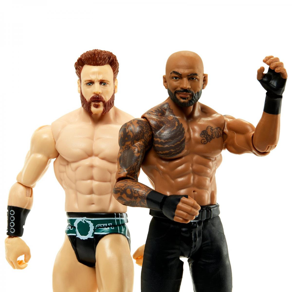 2022 WWE Mattel Basic Championship Showdown Series 9 Ricochet vs. Sheamus