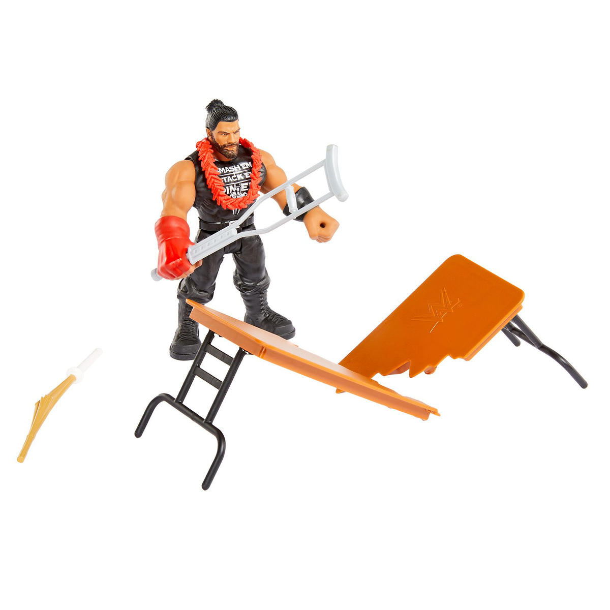 2022 WWE Mattel Bend 'N' Bash Roman Reigns Deluxe Pack