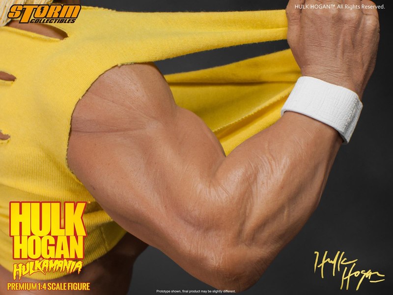 2017 Storm Collectibles 1:4 Scale Hulk Hogan